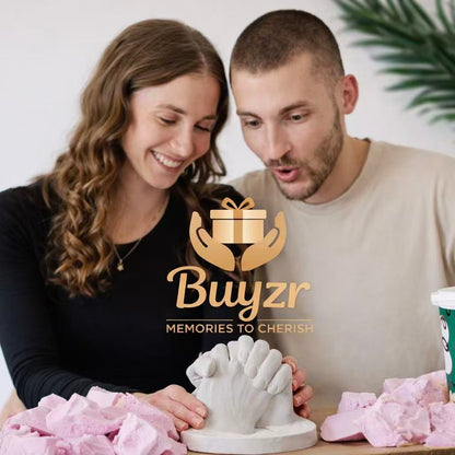 Make Love Last Forever! DIY Couple Hand Casting Kit