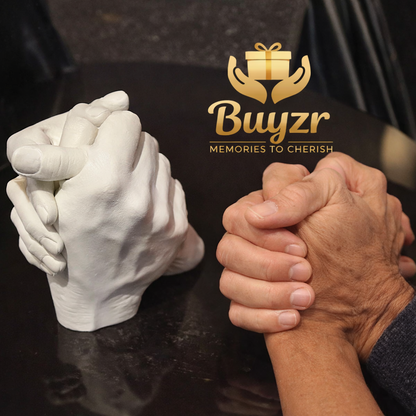 Make Love Last Forever! DIY Couple Hand Casting Kit