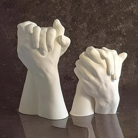 Make Love Last Forever! DIY Couple Hand Casting Kit